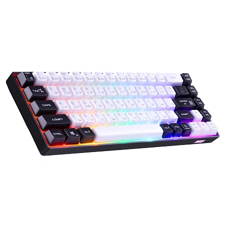Defender Aris GK-349, White-Black, USB пернетақтасы