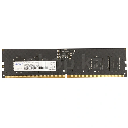 DDR-5 DIMM 16 GB 4800 MHz Netac Basic, BOX (NTBSD5P48SP-16)