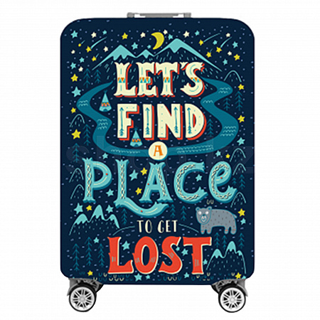Чехол для чемодана Travelsky Lets Get Lost S
