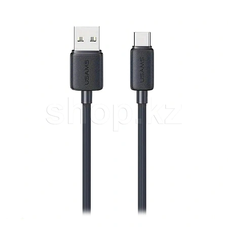 Кабель интерфейсный для USB Type-C Usams SJ-688, 1m, Black