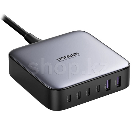 Зарядное устройство UGREEN CD271, сеть, для USB-устройств, Grey