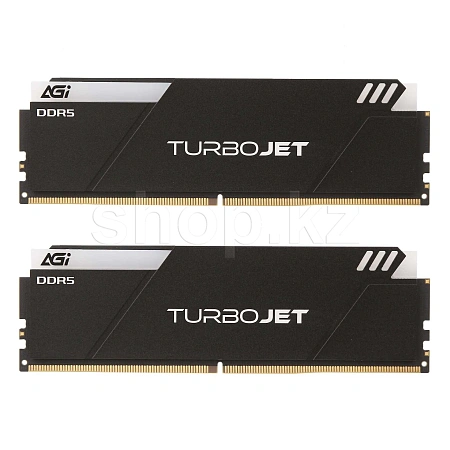 DDR-5 DIMM 32 GB 6000 MHz AGI Turbojet RGB, 2x 16 GB Kit, BOX (AGI6APC16UD858-DC)
