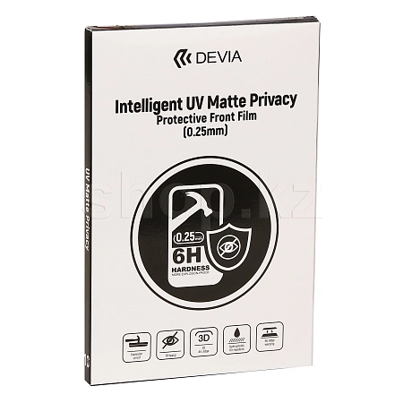 ТПУ Бронепленка Devia, Intelligent UV Matte Privacy Protective Front Film