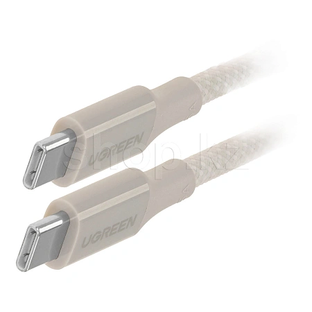 USB Type-C - Type-C Ugreen L502, 2m, Gray интерфейс кабелі