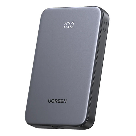 Power bank Ugreen PB526, 10000 mAh, Gray