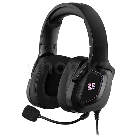 2E Gaming HG340BK-7.1 RGB, Black гарнитурасы