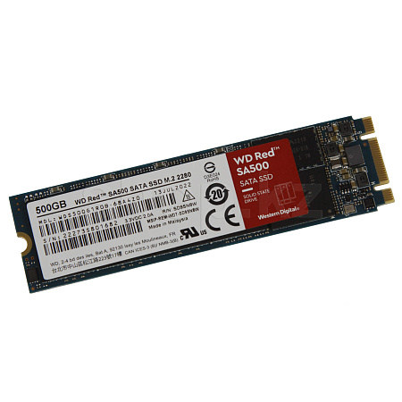 ᐈ SSD накопитель 500 GB Western Digital Red SA500 (WDS500G1R0B