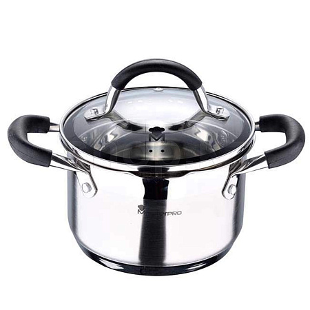 Masterpro Foodies BGMP-1504-BK, 16 см, 1.8 л қазан