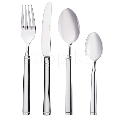 Столовый набор Ardesto Black Mars Bordeaux AR0724BS, 24 пр.