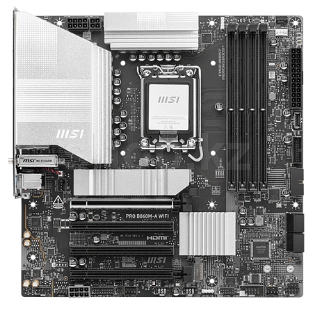 MSI PRO B860M-A WiFi, LGA1851 жүйелік тақтасы