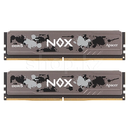 DDR-5 DIMM 32 GB 6000 MHz Apacer NOX, 2x 16 GB Kit, BOX (AH5U32G60C622MBAA-2)