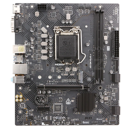 MSI H510M Plus II, LGA1200 жүйелік тақтасы