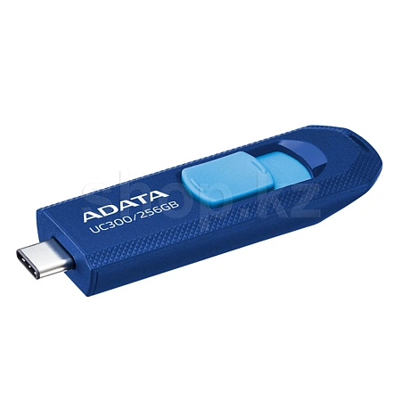 USB 256 GB ADATA UC300, Blue, Black-Green флешкасы
