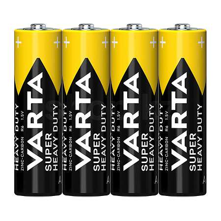 ᐈ Батарейка Varta AA Super Heavy Duty R6, 1.5V (4шт.) – купить в ...