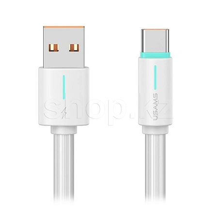 USB Type-C Usams SJ-732, 1m, White интерфейс кабелі