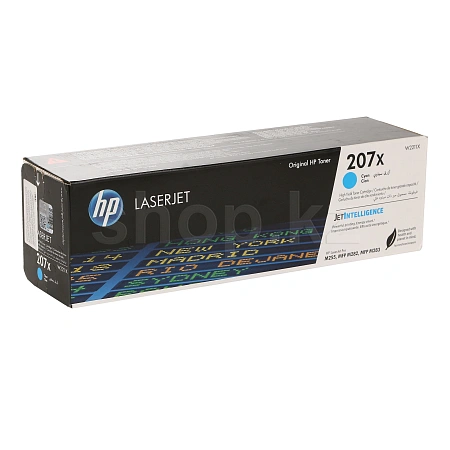 Картридж HP W2211X No 207X, Cyan