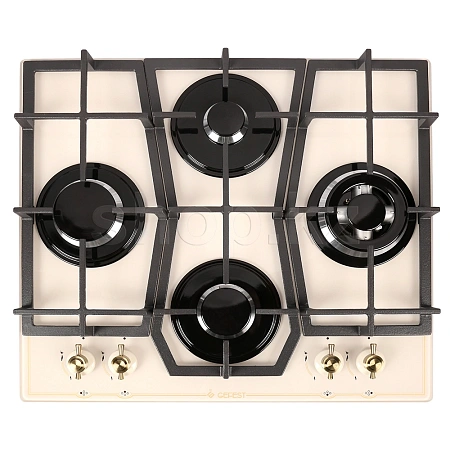 Gefest ПВГ 2231-10 В85, Cream газ пісіру беті