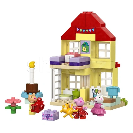 Конструктор Leg, Duplo: Дом для дня рождения Свинки Пеппы