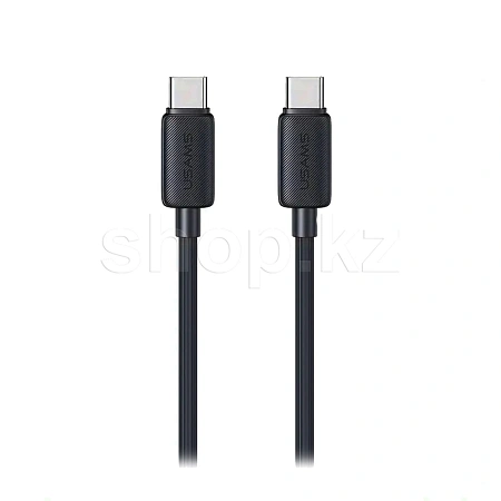 Кабель интерфейсный для USB Type-C - Type-C Usams SJ-696, 2m, Black