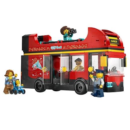 Конструктор Lego, City: Красный двухэтажный экскурсионный автобус
