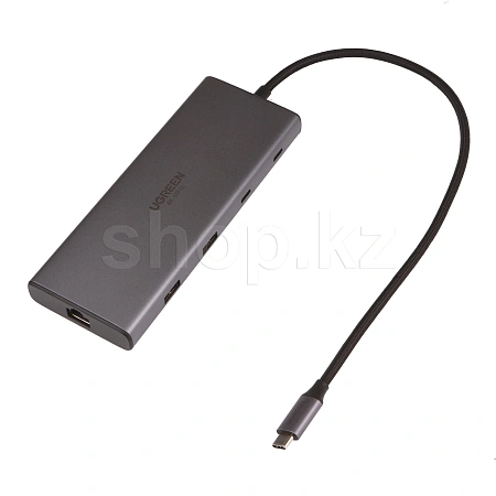 USB HUB 10-port USB 3.0 Ugreen CM639, Silver