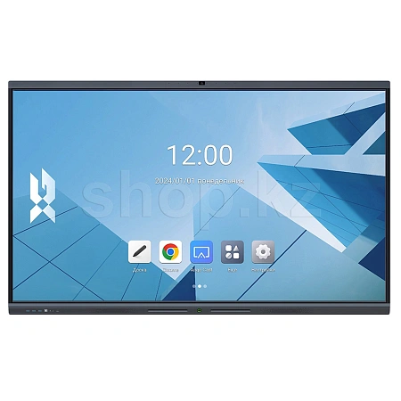 XG 86BCMCAM128128, Black интерактивті панель