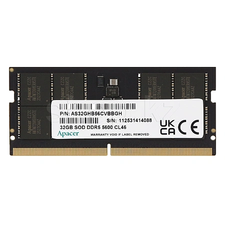 SO-DIMM 32GB DDR5 PC44800/5600MHz Apacer, BOX (FS.32G2C.PKH)