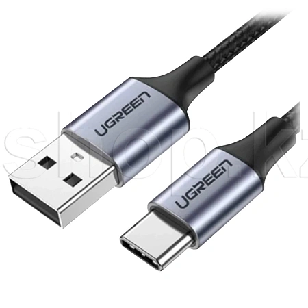 USB Type-C Ugreen US288, 3m, Space Gray интерфейс кабелі