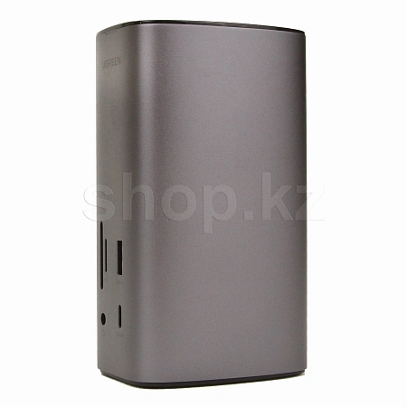 3.5" UGREEN CM555, USB 3.2, Gray док-станциясы