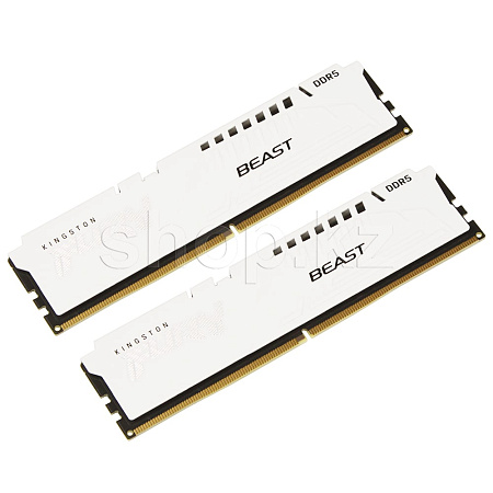 DDR-5 DIMM 32 GB 5200 MHz Kingston Fury Beast, 2x16 GB Kit, BOX (KF552C40BWK2-32)