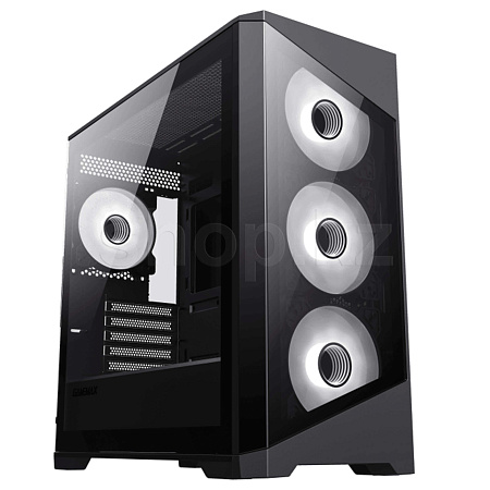 GameMax Destroyer TGB, Black корпусы