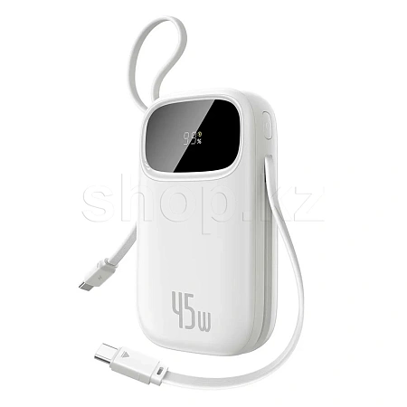 Мобильный аккумулятор Baseus EnerFill FC31 Qpow 3 PPQD3-1040, 10000 mAh, Moon White