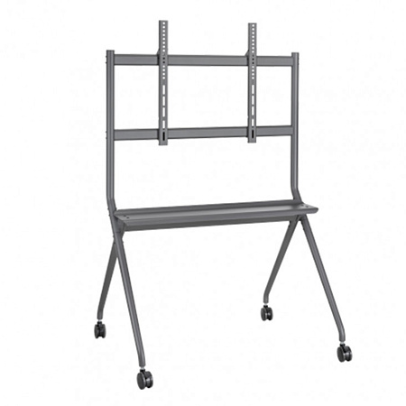 Brateck TTF15-68FW теледидарына арналған мобильді сөре, еденге, 50"-86"