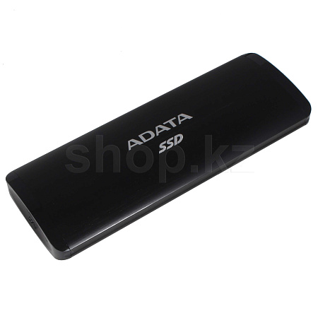 Внешний SSD накопитель 256 Gb, ADATA SE760, Black
