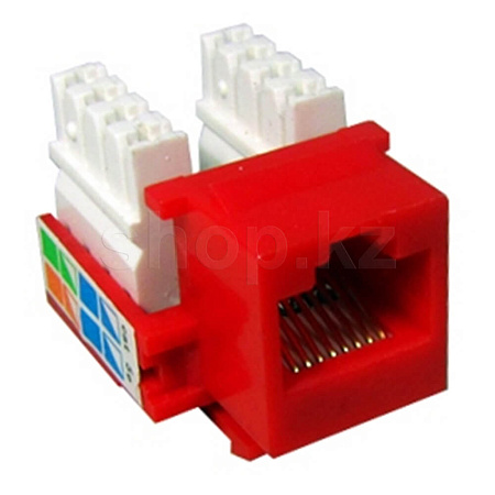 SHIP M245-4, Cat.5e, RJ-45, UTP, Red розеткаға арналған модуль