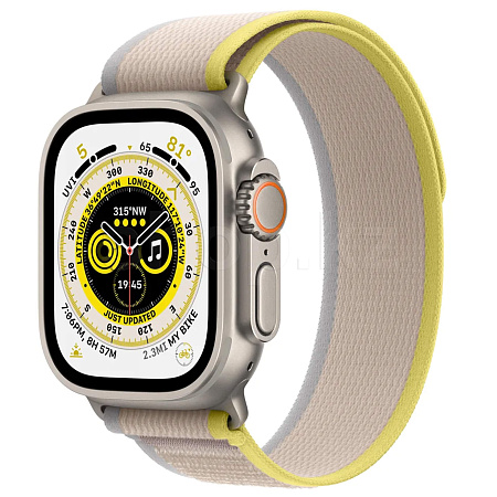Смарт-часы Apple Watch Ultra, 49mm, M/L, Yellow-Beige
