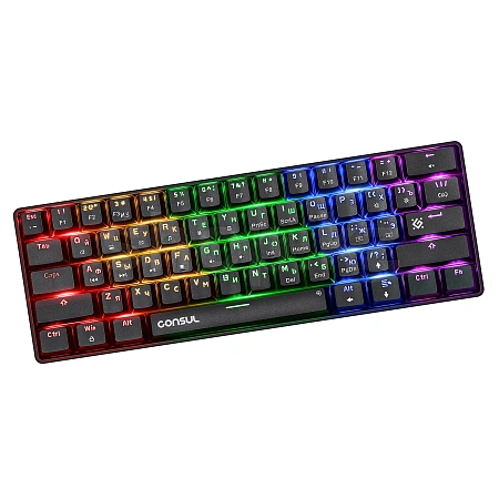 Defender Consul GK-220, Black, USB пернетақтасы