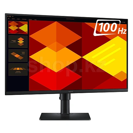 Монитор 27" Samsung Essential S4 LS27D400GAIXCI, Black