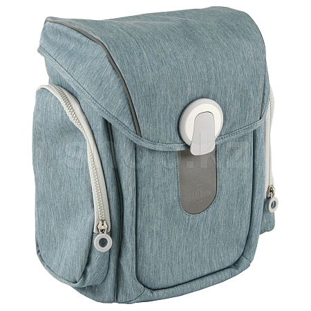 NINETYGO Smart School Bag, Blue Gray мектеп рюкзагы