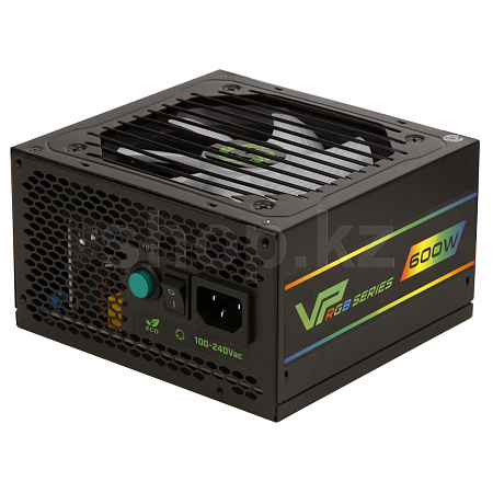 FUENTE 600W GAMEMAX VP-600-RGB 80 PLUS BRONZE