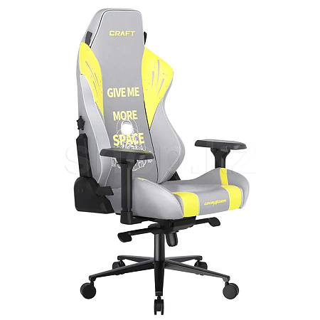 Кресло геймерское DXRacer CRAFT PRO CRA/PRH007/GY, Grey-Yellow