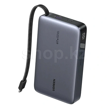 Мобильный аккумулятор Ugreen Nexode PB550, 20000 mAh, Gray