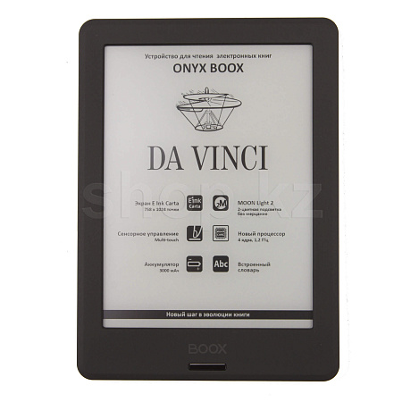 ONYX BOOX DA VINCI, Black электронды кітабы
