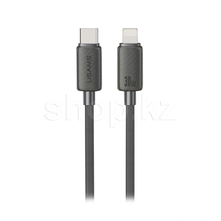 Lightning - USB Type-C Usams US-SJ692, 1m, Black интерфейс кабелі