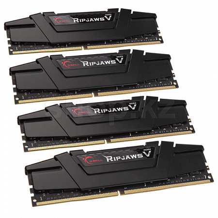 DDR-4 DIMM 128 GB 3200 MHz G.SKILL RipJaws V, 4x 32 GB Kit, BOX (F4-3200C16Q-128GVK)