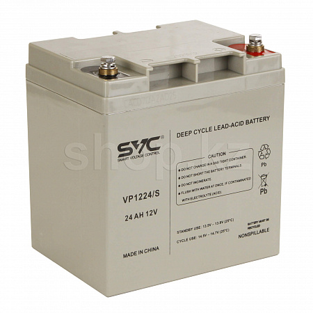 Аккумулятор для ИБП SVC VP1224/S, 24Ah/12V