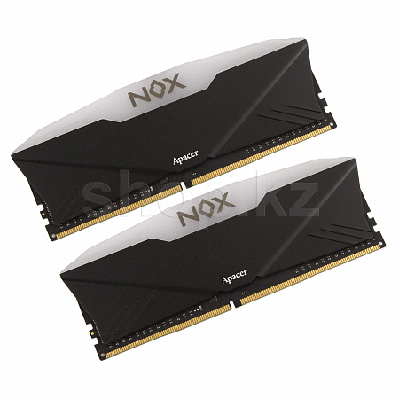 DDR-4 DIMM 16 GB 3200 MHz Apacer NOX RGB, 2x 8 GB Kit, BOX (AH4U16G32C28YNBAA-2)