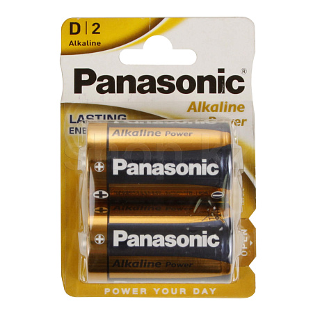 Panasonic D Alkaline Power LR20APB/2BP, 1.5V, (2 дана), батареясы