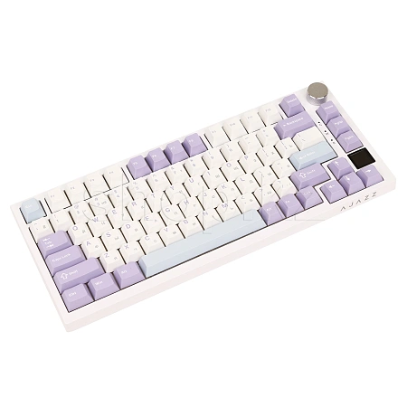 Клавиатура Ajazz AK820 Pro, Gift Switch, Purple-White, USB