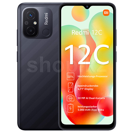 ᐈ Смартфон Redmi 12C, 3 GB, 64 GB, Graphite Gray – купить в интернет ...